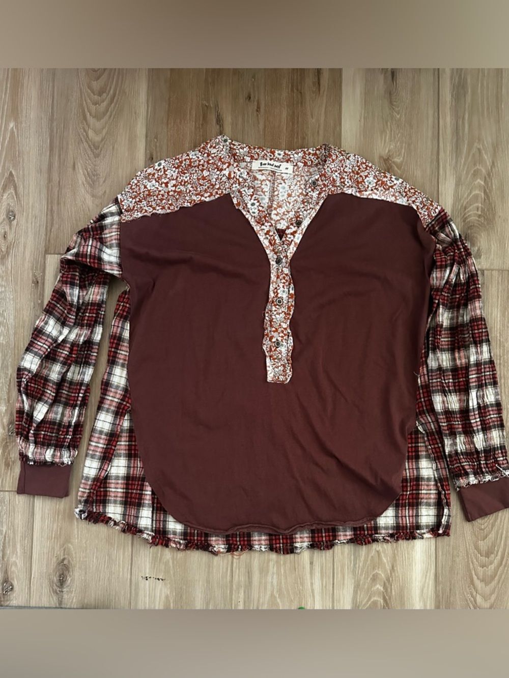 Three Bird Nest Boho/Western Top M